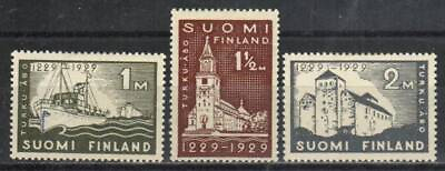 #ad Finland Stamp 155 157 City of Turku 700th anniversary $5.40