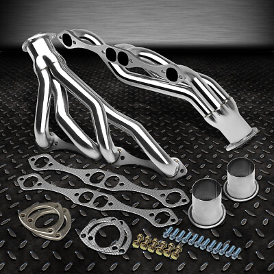 #ad For Small Block Chevy Sbc 265 400 Gen I Stainless Steel Exhaust Header Manifold $89.88