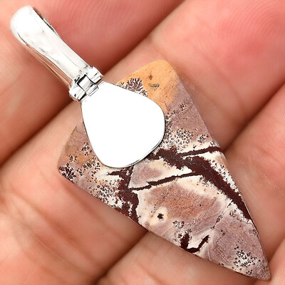 #ad Natural Sonora Dendritic 925 Sterling Silver Pendant Jewelry P 1665 $9.99