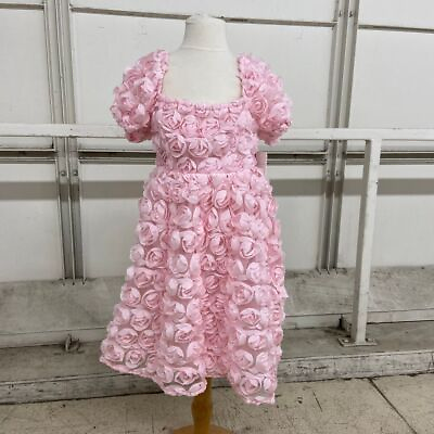 #ad ALTAR#x27;D STATE Krystal Rosette Dress Women#x27;s Size XS Light Pink $67.46