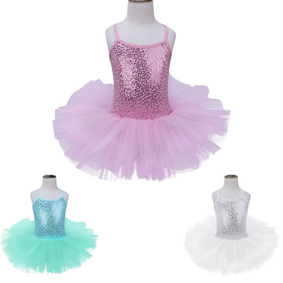 #ad Girl Ballet Ballerina Dance Dress Kid Gymnastics Leotard Tutu Skirt Dancewear $3.75