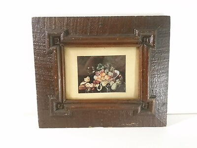 #ad Vintage Wood Picture Frame Antique 1920s $62.00