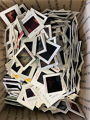 #ad Vintage Film Slides Lot of 400 Russia Texas Christmas Other Late 70 80 $60.00