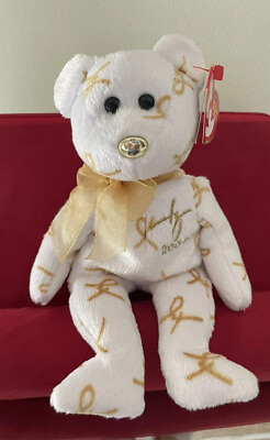 #ad NWT Ty Beanie Babies 2004 Signature Bear $4.99