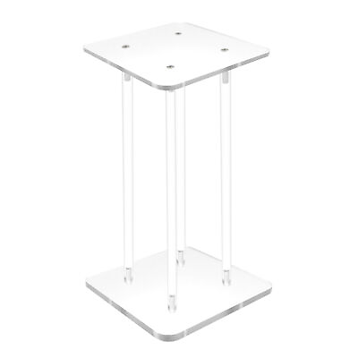 #ad #ad 6X6X12quot; Clear Riser Acrylic Transparent Plexiglass Pedestal Table Display Podium $23.40