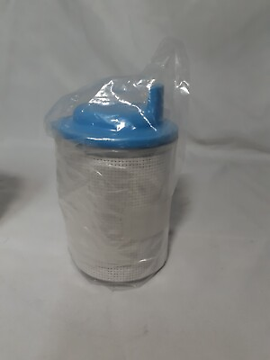 #ad Cross Stitch Sippy Cup 14 Count Aida quot;Diyquot; Baby Sippie Cup BLUE Lid $9.00