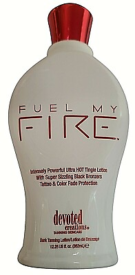#ad Devoted Creations Fuel My Fire Hot Black Bronzer Tingle Tanning Lotion $25.92