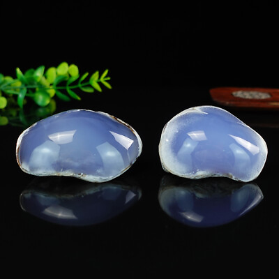 #ad Blue Chalcedony Rough Polished Specimen Natural Crystal Stone Reiki Healing $31.16
