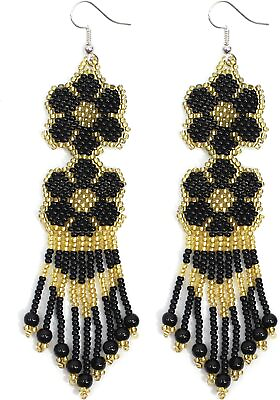 #ad Beaded Earrings Handmade Style Jewelry for a Fashionable Look $39.51