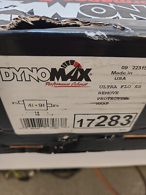 #ad Dynomax DynoMax Ultra Flo SS Muffler Part No. 17283 $95.39