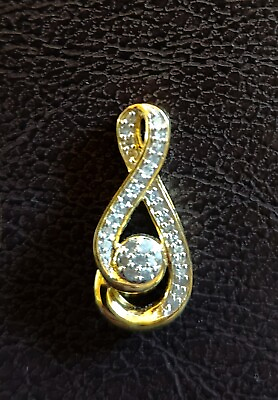 #ad Necklace Charm Music Note $7.99