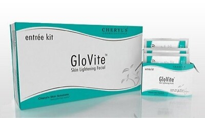 #ad Cheryl#x27;s Cosmeceuticals GloVite Skin Lightening Facial kit 10 Facials Free SHIP $74.99