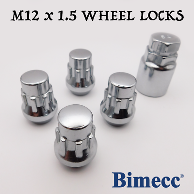 #ad Locking Wheel Nuts M12x1.5 Closed Bimecc Mitsubishi Sapporo Shogun Sigma Verada GBP 16.99