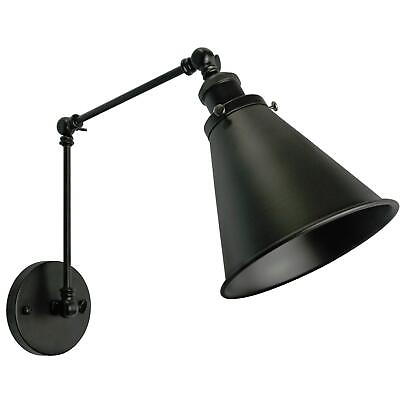 #ad Industrial Wall Sconce Arm Angle Adjustable Vintage Wall Mount Light Sconces ... $55.28