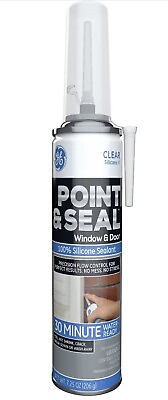 #ad GE M90059 White Point amp; Seal Silicone Window and Door Sealant 7.25 oz. $17.99
