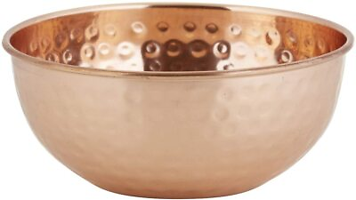 #ad Antique Looking Table Bowl Large Copper $14.88