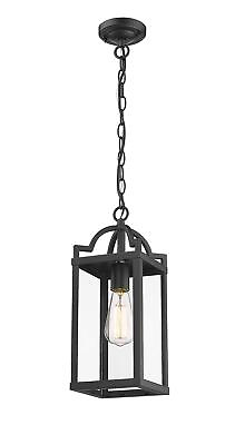 #ad Outdoor Pendant Lighting 1 Light Exterior Pendant Lantern Porch Hanging Lan... $72.19