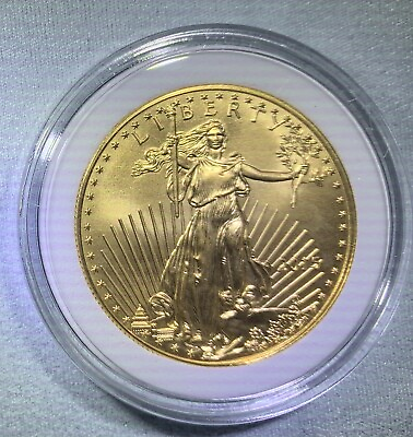 #ad 2015 $50 American Eagle 1 Troy Ounce of 22K Brilliant Uncirculated Gold Coin. $2500.00