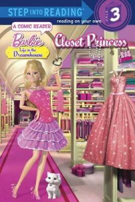 #ad Dream Closet Barbie: Life in the Dream House Step into Reading GOOD $5.67