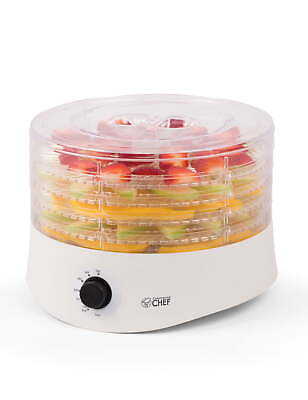 #ad Commercial Chef Food Dehydrator Dehydrator with 5 Drying Racks White $27.50