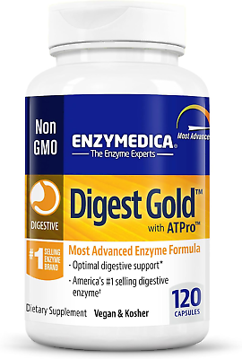 #ad Digest Gold Atpro Maximum Strength Enzyme Formula Prevents Bloating and Gas $75.07