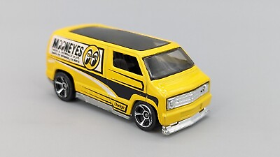 #ad Mattel Hot Wheels 2007 Yellow Custom 77 Van Mooneyes Diecast 1:64 Car $10.00