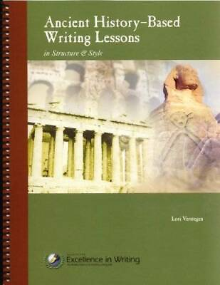 #ad Ancient History based Writing Lessons Spiral bound By Lori Verstegen GOOD $7.37