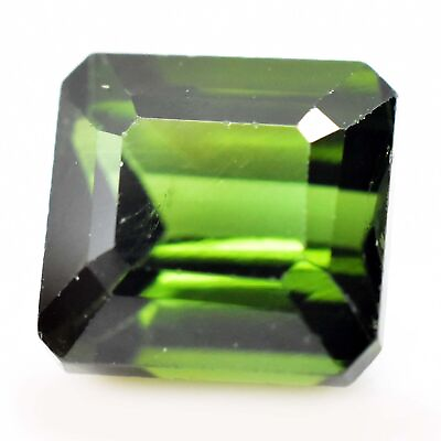 #ad 2.75 Ct Natural Green Tourmaline Octagon Cut GTL Certified Untreated Gemstone $47.44
