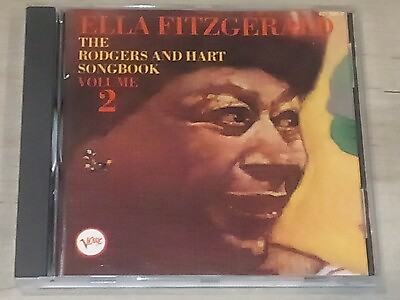 #ad Ella Fitzgerald – The Rodgers And Hart Songbook Vol. 2 CD 1987 Verve Jazz $12.99