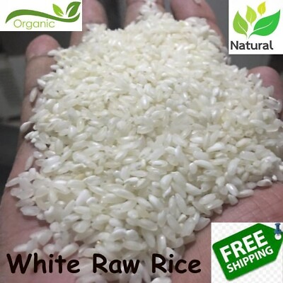 #ad White Raw Rice 100% Natural Organic Pure Best Quality Make Food Ceylon New $91.75