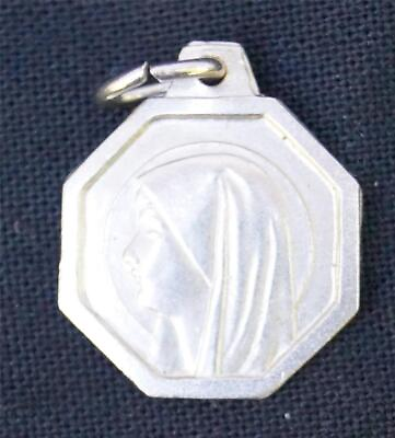 #ad Vintage Religious Medallion Pendant $9.99