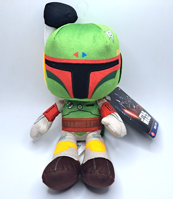 #ad Star Wars Boba Fett Plush Disney Mattel Stuffed Toy NEW FREE SHIPPING $9.99