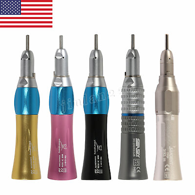 #ad NSK Style Dental Low Slow Speed Straight Nosecone Handpiece E type Attach Colors $16.90