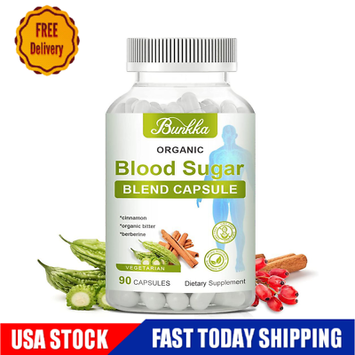 #ad Blood Sugar Support Supplement 90 Capsules Natural Control amp; Blood Regulator $13.99