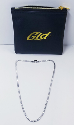#ad GLD Shop Micro Tennis Necklace $91.54