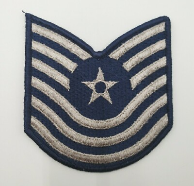 #ad USAF Air Force Master Sergeant Patch Single Vintage $7.99