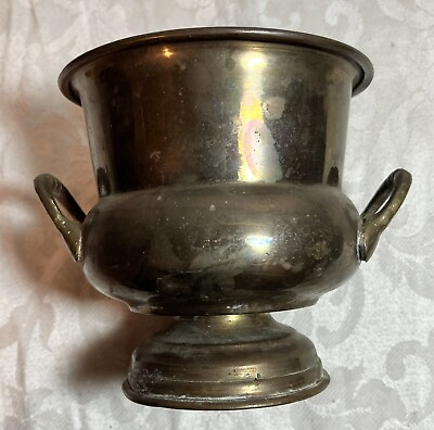 #ad Vintage Silver Played Ice Bucket. Champagne Bucket. Wine Bucket Antique $101.00
