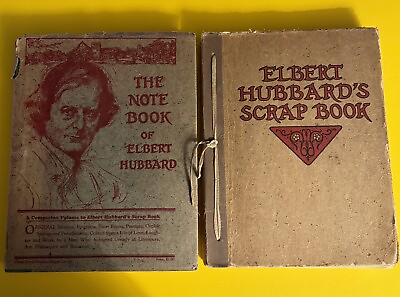#ad Elbert Hubbard#x27;s Scrap Book and Note Book Quotes Sayings Essays Mottoes $20.00