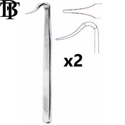#ad 2Pcs OR Grade Blount Knee Retractor Surgical Orthopedic Instrument $23.00