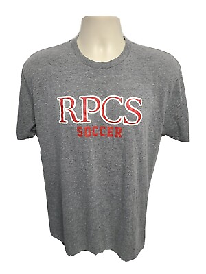 #ad Roland Park Country School RPCS Soccer Adult Large Gray TShirt $15.00