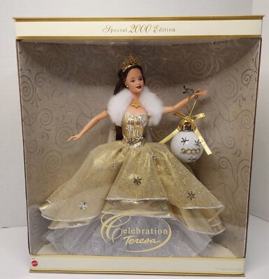 #ad Holiday Celebration Special Edition 2000 Barbie Doll Hallmark Special NIB #29081 $79.99
