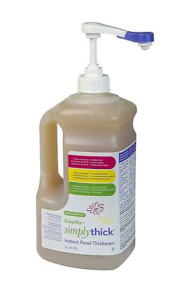 #ad Simply Thick Easy Mix Food Thickener Bottle with Pump 1.6L liter ST2LBOTTLE $81.99