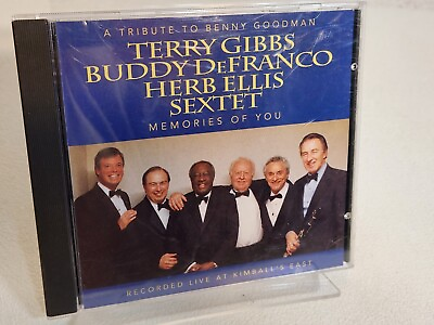 #ad Be Bop Vocal CD Defranco Buddy Gibbs Terry Memories of You FREE Ship $12.50