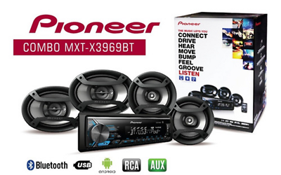 #ad Pioneer MXT X3969BT MP3 USB Digital Player 6.5quot; amp; 6quot; x 9quot; Speakers Combo $139.00