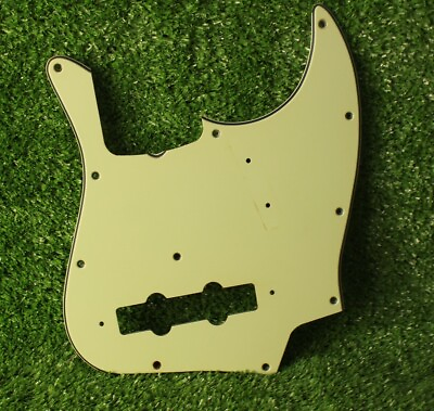 #ad Aged Pickguard For Fender Jazz Bass Mint Green Wide Bevel APG323 $49.95