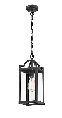 #ad Outdoor Pendant Lighting 1 Light Exterior Pendant Lantern Porch Hanging Lan... $91.68