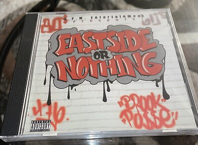 #ad GPM ENTERTAINMENT EASTSIDE OR NOTHING SEALED RARE SD RAP $8.50