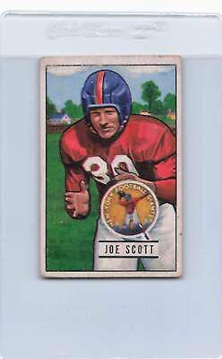 #ad 1951 Bowman #128 Joe Scott Giants VG EX *DA4986 $7.00