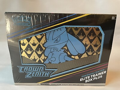 #ad Pokemon Center EXCLUSIVE Crown Zenith ETB Elite Trainer Box Plus SEALED $115.00