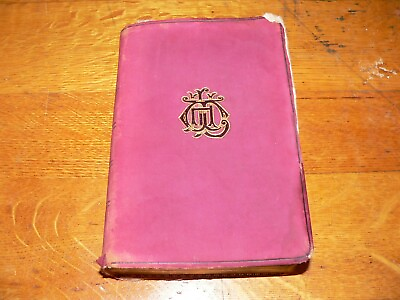 #ad Antique 1910 quot;The Poetical Works of Longfellowquot; Ornate Hardcover Poetry Book $19.95
